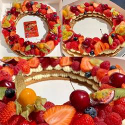 Couronne cake (35 euros/6 parts)