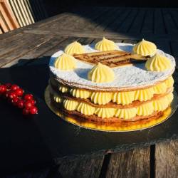 Millefeuilles vanille (3.50 euros/personne)