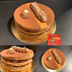 Millefeuilles chocolat (3.50 euros/personne)