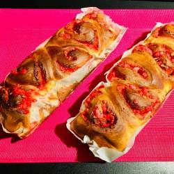 Brioche pralines roses (6.50 euros/500 grammes)