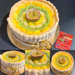 Charlotte aux fruits (4 euros/personne)