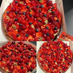 Tarte aux fruits (3.75 euros/personne)